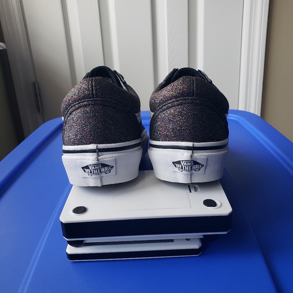 Rainbow Glitter Vans - image 4